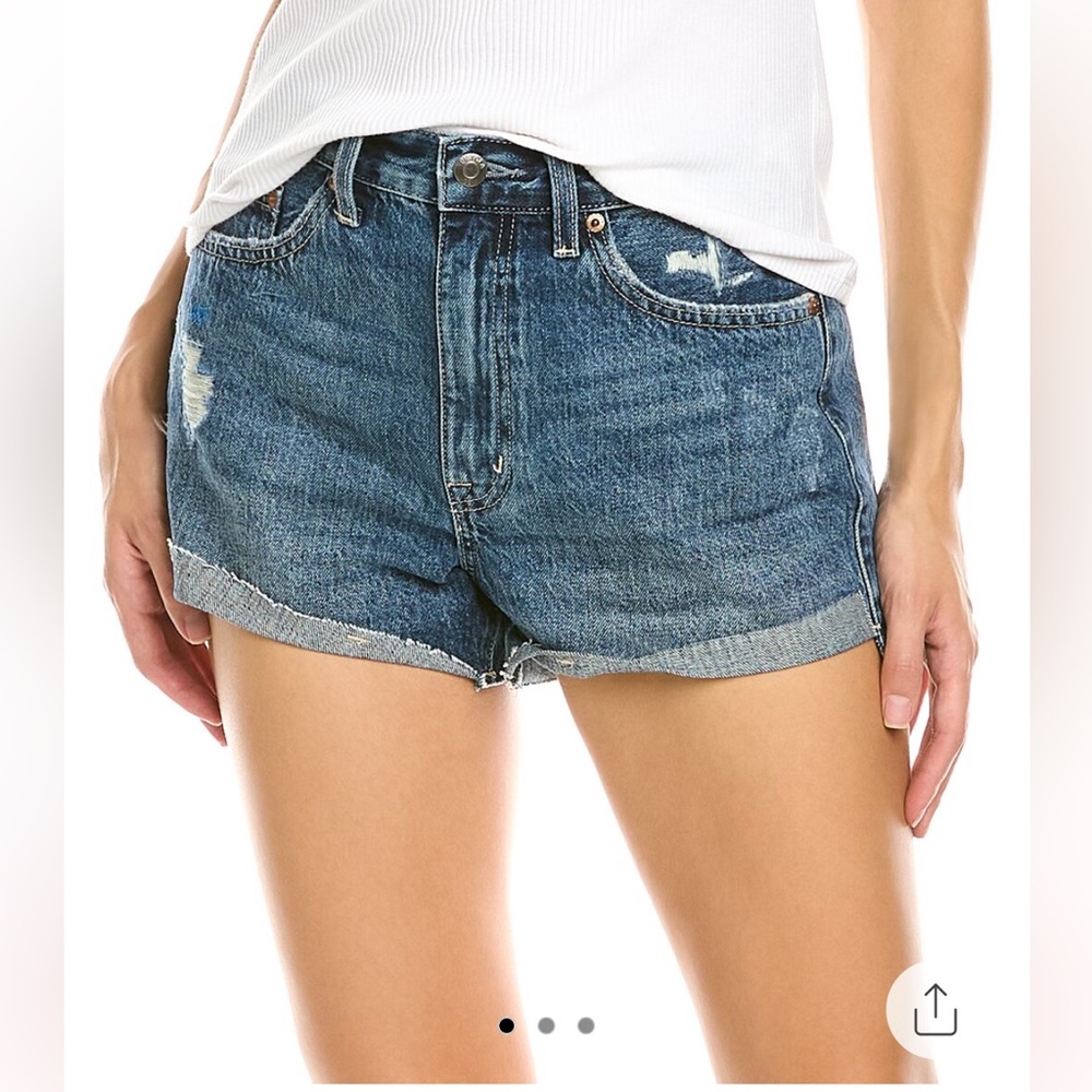 PISTOLA Kylee Relaxed High-Rise Short in Luna, Size 26